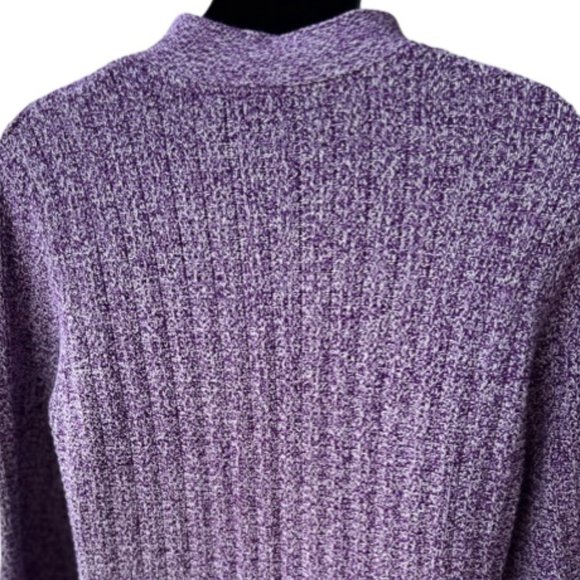 🌸4/$50🌸 Heathered Purple Cardigan Sweater - Picture 8 of 14